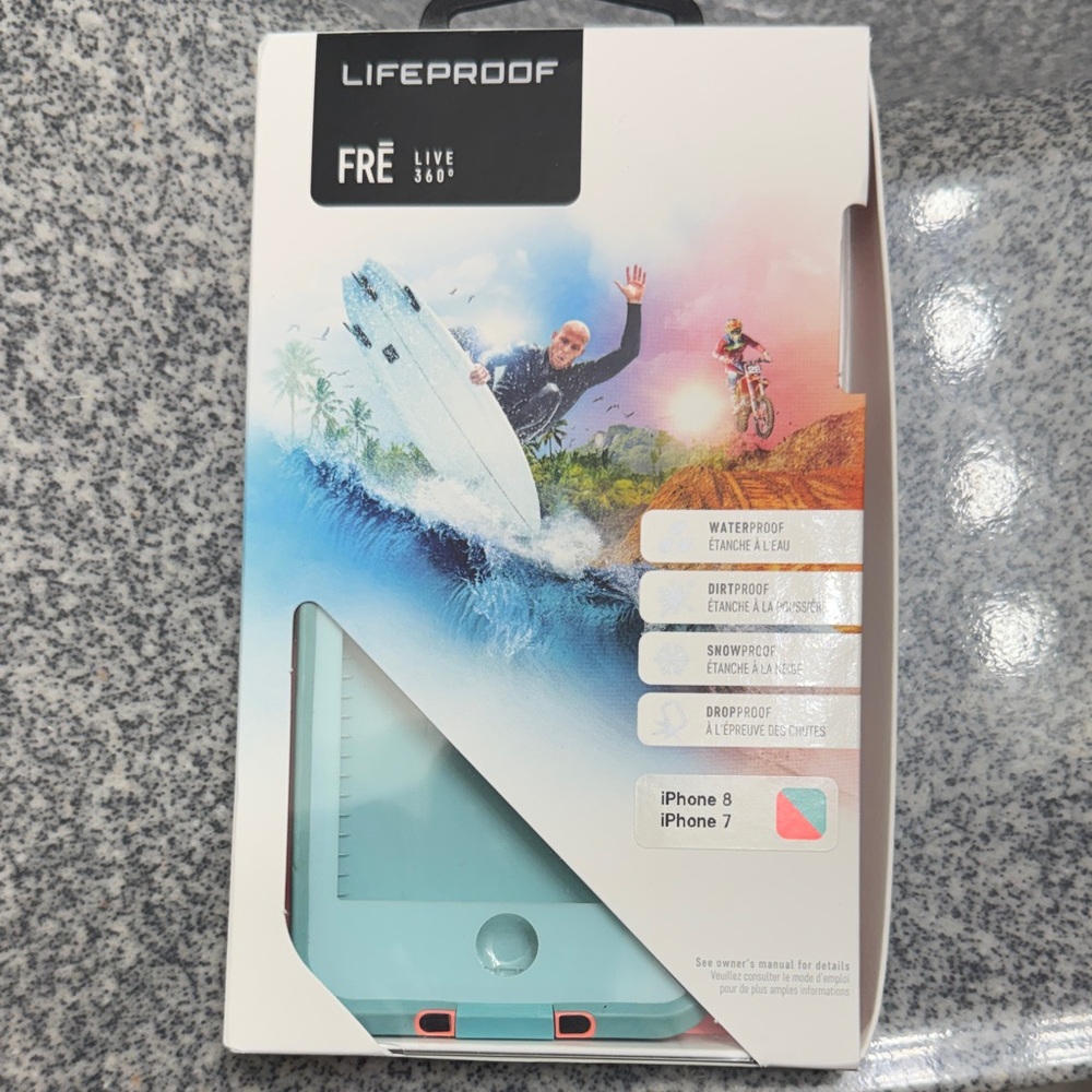 LifeProof FRĒ Turquoise Case for iPhone 8/7